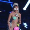 Miley Cyrus et l'un de ses looks improbables des MTV Video Music Awards 2015