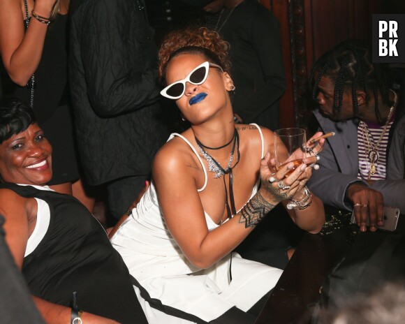 Rihanna à New York pendant la Fashion Week, le 10 septembre 2015