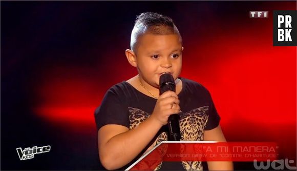 Swany (The Voice Kids 2) : le petit fan de Kendji Girac rejoint l'équipe de Patrick Fiori