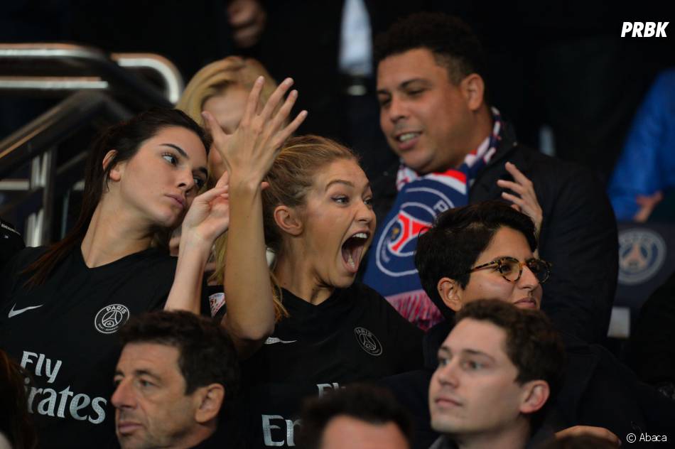 Kendall Jenner Et Gigi Hadid à Fond Au Match Psg Om Le 4