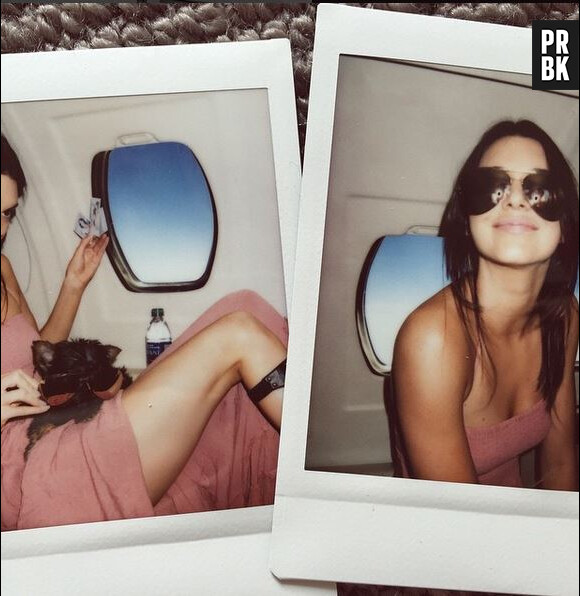Kendall Jenner exhib' sur Instagram