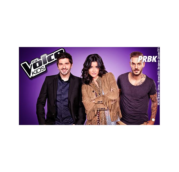 M. Pokora dans le jury de The Voice Kids 3 avec Patrick Fiori et Jenifer