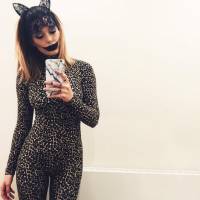 Caroline Receveur : déguisement sexy et flippant pour Halloween