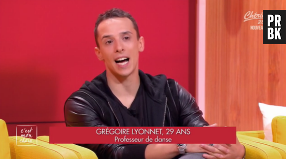 Grégoire Lyonnet sur le plateau de C'est mon choix, le 4 novembre 2015 sur Chérie 25