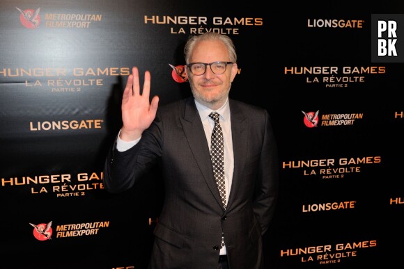 Francis Lawrence à l'avant-première de Hunger Games 4 à Paris le 9 novembre 2015