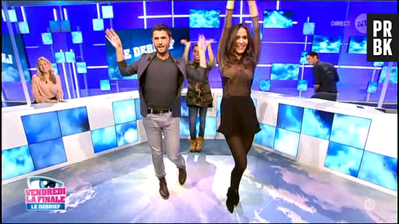 Leila Ben Khalifa : danse sexy et délirante dans Le Debrief de Secret Story 9, le 11 novembre 2015