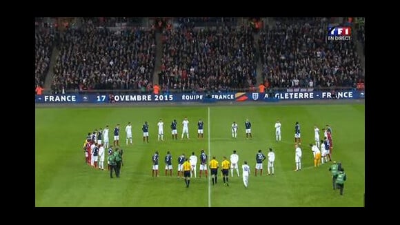 France/Angleterre : Marseillaise et minute de silence émouvante pour les victimes des attentats