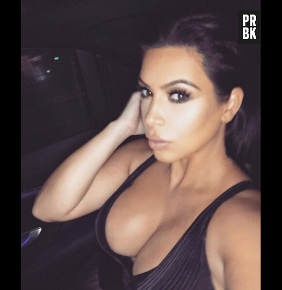 Kim Kardashian : selfie sexy et décolleté sur Instagram