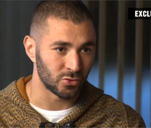 Karim Benzema s'exprime sur l'affaire de la sextape de Mathieu Valbuena, le 2 décembre 2015 sur TF1
