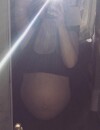 Kim Kardshian enceinte : elle dévoile son ventre la veille de son accouchement