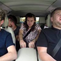 One Direction : leur &quot;carpool karaoke&quot; délirant avec James Corden fait le buzz