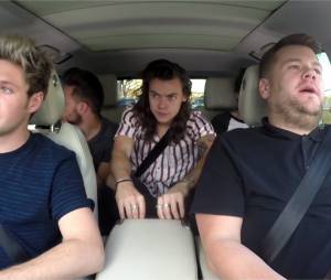 One Direction dans la voiture de James Corden pour un "carpool" karaoke délirant