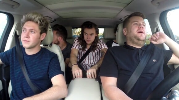 One Direction : leur "carpool karaoke" délirant avec James Corden fait le buzz