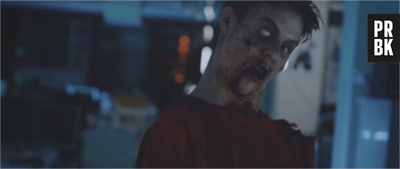 Seb La Frite en zombie dans une parodie de The Walking Dead par Guillaume Pley