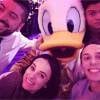 Alizée, Grégoire Lyonnet, Rayane Bensetti et Chris Marquès à Disneyland Paris pour le réveillon du 31 décembre 2015