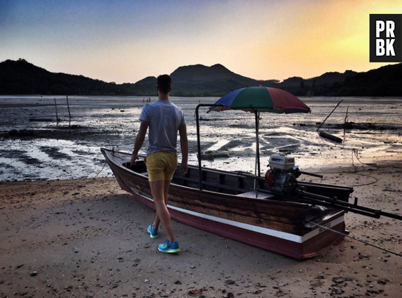 Shy'm en vacances en Thaïlande pour le nouvel an 2016