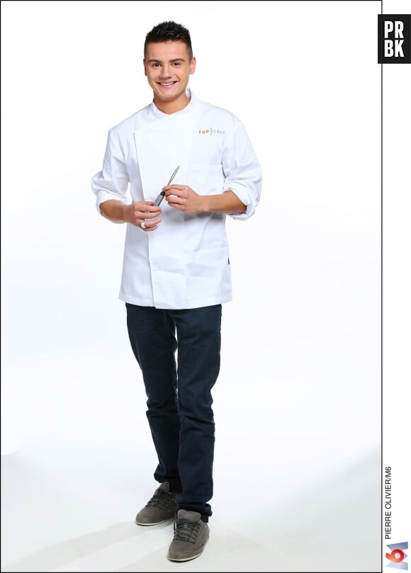 Top Chef 2016 : Gabriel Evin (22 ans) : Second de cuisine dans le restaurant "Sabayon”(Morangis, Essonne) / Ses Mentors : Patrick Dubois et Jean-François Piège