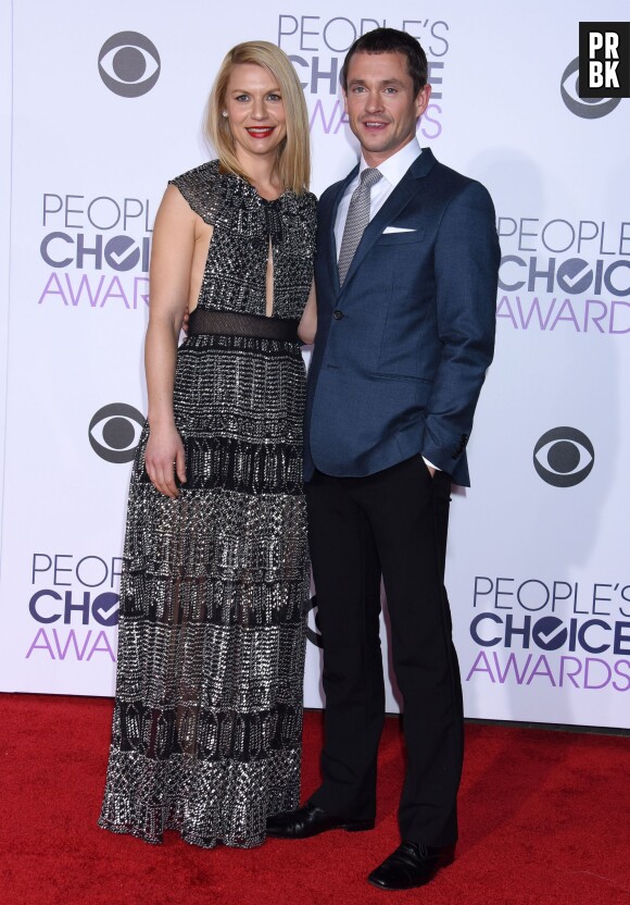 People's Choice Awards 2016 : Claire Danes et Hugh Dancy sur le tapis rouge le 6 janvier