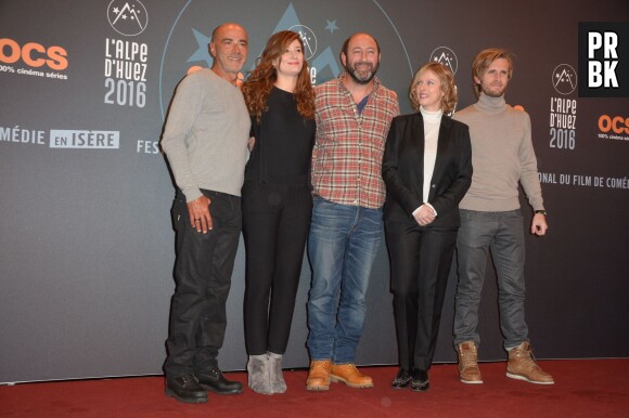 Patrick Bosso, Alice Pol, Kad Merad, Karin Viard et Philippe Lacheau : le jury du Festival international du film de comédie de l'Alpe d'Huez 2016
