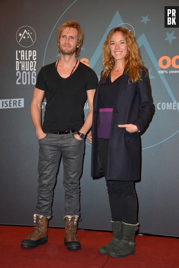 Elodie Fontan et Philippe Lacheau au Festival international du film de comédie de l'Alpe d'Huez 2016