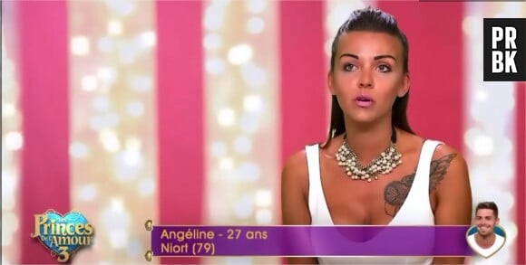 Angéline (Les Princes de l'amour 3) dans l'épisode du 26 janvier 2016 sur W9