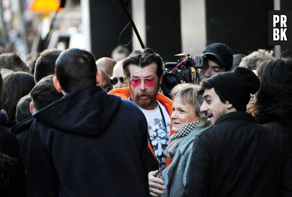 Eagles of Death Metal en concert à l'Olympia le 16 février 2016, trois mois après le concert du Bataclan où 90 personnes sont mortes dans une attaque terroriste