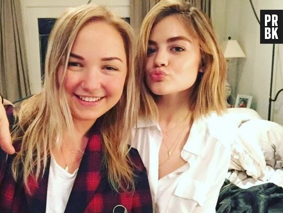 Lucy Hale blonde sur Instagram