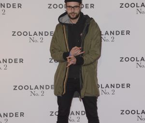 Hakim Jemili (Woop Gang) à l'avant-première de Zoolander 2 au cinéma Gaumont Marignan à Paris, le 23 février 2016
