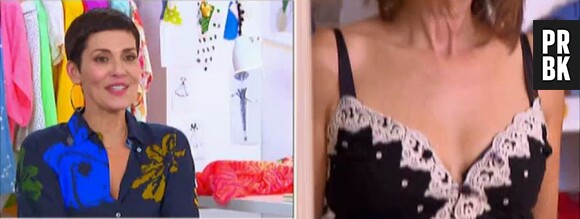 Cristina Cordula choquée par le look de Jaqueline dans Les reines du shopping le 23 février 2016