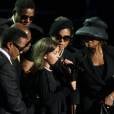 Paris Jackson aux funérailles de son père en juin 2009