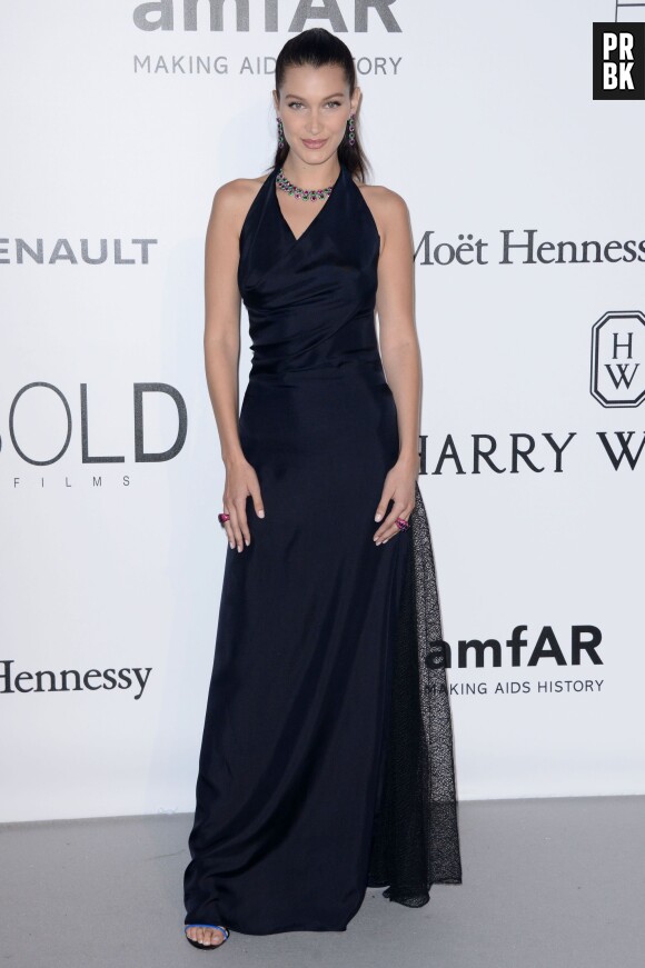 Bella Hadid au gala de l'amfAR.