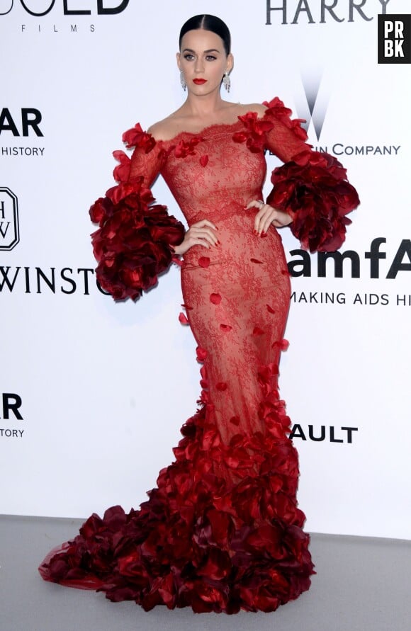 Katy Perry au gala de l'amfAR.