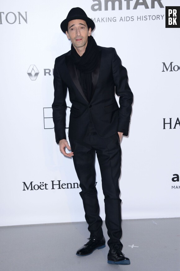 Adrien Brody au gala de l'amfAR.