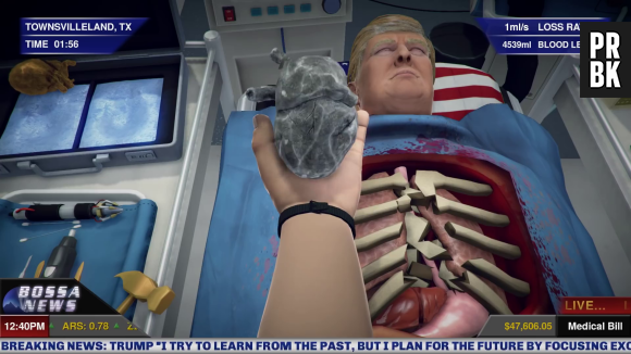 Surgeon Simulator X Donald Trump