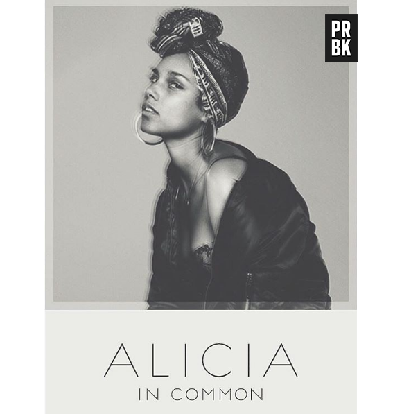 Alicia Keys sans maquillage sur la pochette de son nouvel ablum, In Common