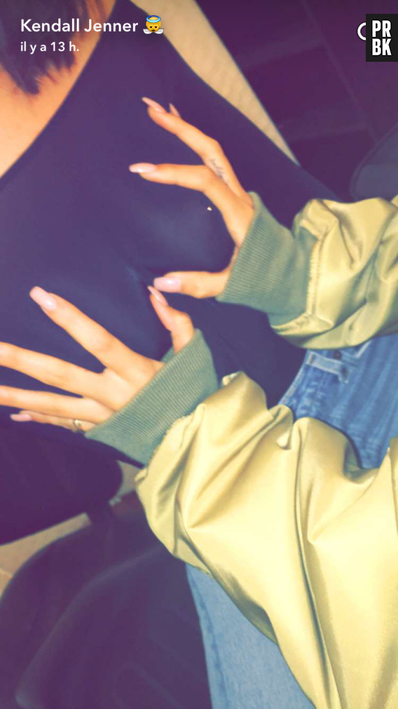 Kendall Jenner : une amie lui tripote les seins sur Snapchat le 21 juin 2016