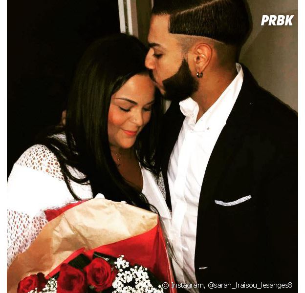 Sarah Fraisou des Anges 8 et Malik fiancés ce vendredi 8 juillet 2016, bientôt le bébé ?