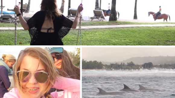 EnjoyPhoenix : dauphins, glaces, soleil... vacances de rêve à l'Île Maurice ?