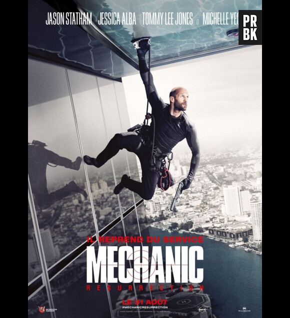 Mechanic Resurrection : l'affiche du film.