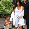Kim Kardashian : sa fille North West avec un sac à 1800 euros à New York le 2 septembre 2016