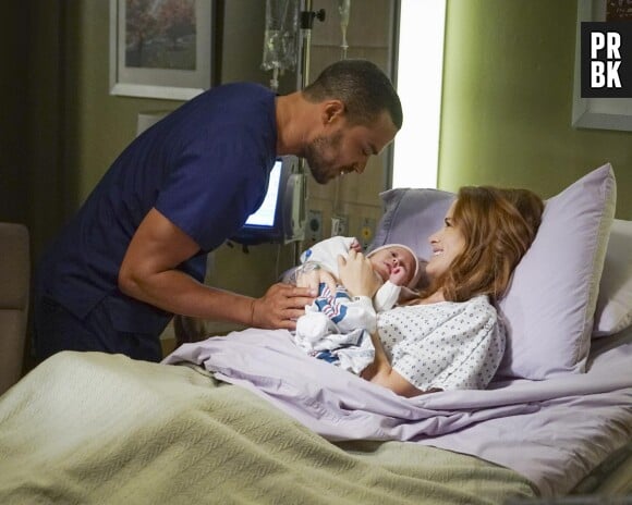 Grey's Anatomy saison 13 : April (Sarah Drew) et Jackson (Jesse Williams) sur une photo de l'épisode 1