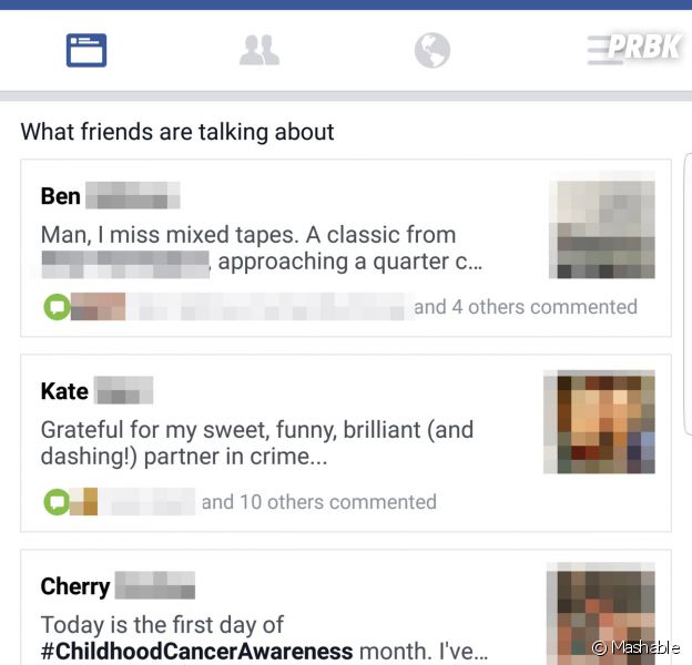 Facebook : bientôt un mur avec seulement les posts de vos amis ?