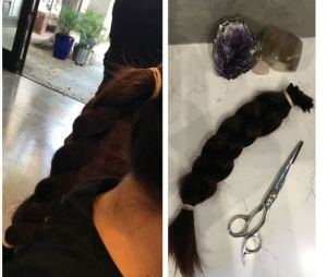Sara Ramirez (Grey's Anatomy)  a fait don de ses cheveux