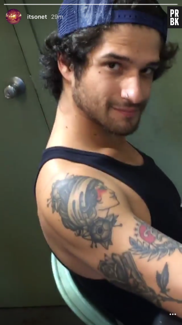 Tyler Posey fier de ses tatouages