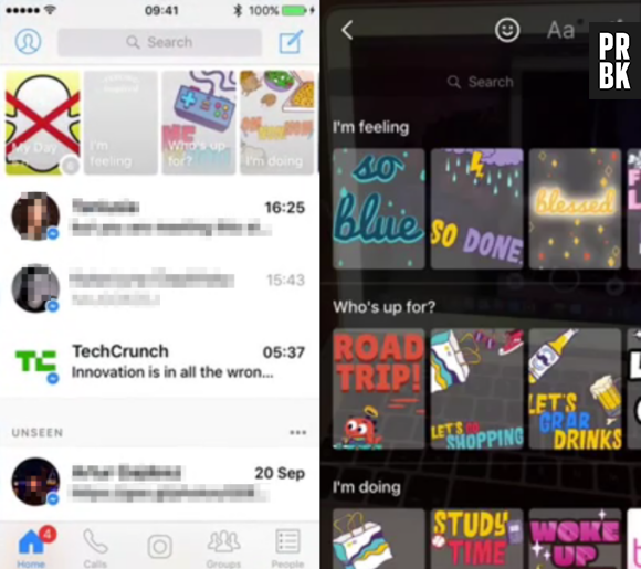 Messenger Day : l'application de Facebook qui imite vraiment Snapchat