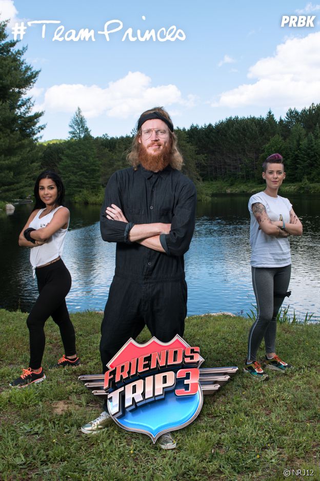 Geoffrey Bouin, Olivia et Emilia Cheranti dans Friends Trip 3