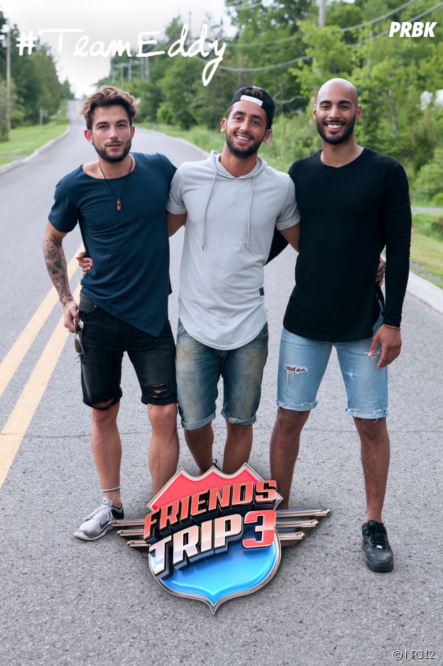 Eddy, Yohann et Jo dans Friends Trip 3
