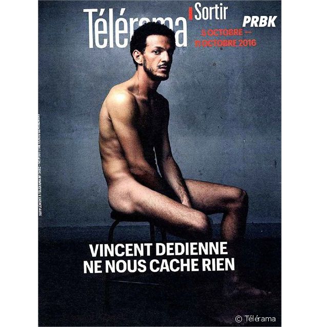 Vincent Dedienne nu en Une de Télérama