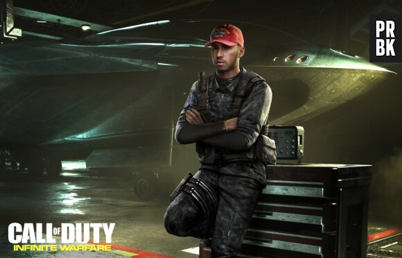 Lewis Hamilton dans Call of Duty : Infinite Warfare