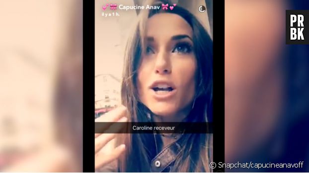       Capucine Anav lynchée après avoir     taclé     Caroline Receveur     (    D    anse avec les Stars 7),         elle s&#039;explique sur Snapchat      